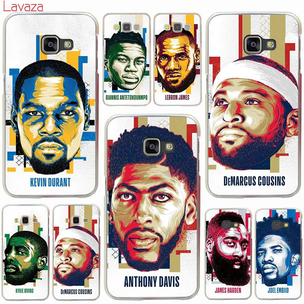 

Lavaza Basketball star Hard Case for Samsung Galaxy A3 A5 2016 2017 Grand Prime A6 A8 Plus A9 2018 Note 8 9 Cover