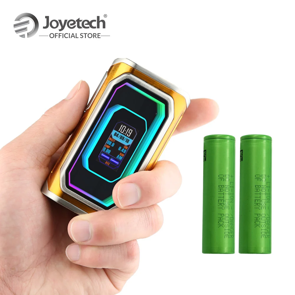 

Original Joyetech ESPION Infinite Mod With 2PCS 18650 Battery Output 230W Power/RTC/Bypass/TC/TCR Modes ELectronic Cigarette