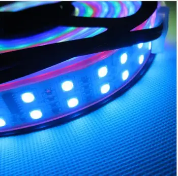 

5M/roll Double Row TM1812 Dream Color 600 5050 RGB LED Strip 120leds/M DC12V Waterproof IP67 LED strip