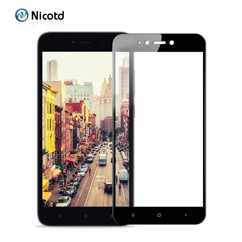 

Nicotd Tempered Glass Film For Redmi Note 5A Prime 4 4X Full Cover Screen Protector For Xiaomi Redmi 5 Plus 5A 4X 4 Mi MIX 2 2S