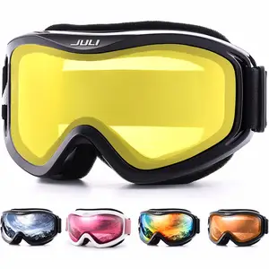 Gafas de esquí Pro 100% UV400 para hombre y mujer, lentes intercambiables  antiniebla, para Snowboard y nieve - AliExpress