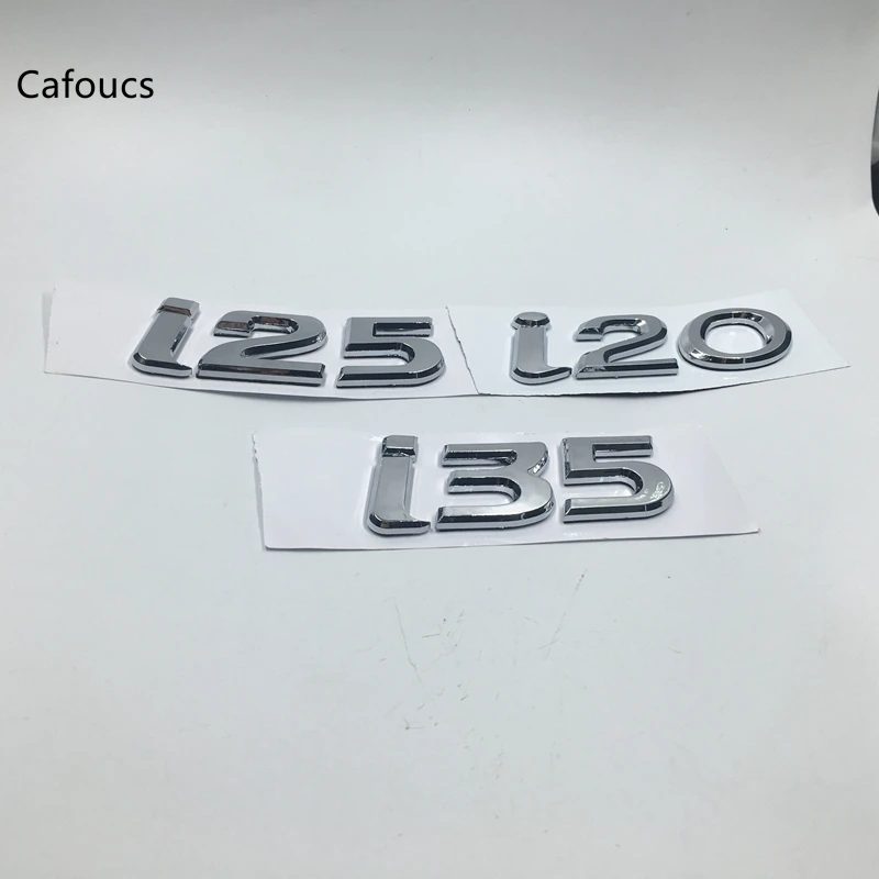 

Accessories for Hyundai i20 125 i35 Rear Trunk Emblem Letter Number Sticker Car Decal