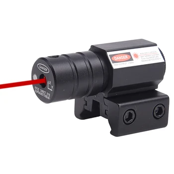 

Hunting compact new Tactical Mini Red Dot Laser Sight Scope for Gun Rifle Pistol Picatinny Mount 11 20mm Military Gear Equipment