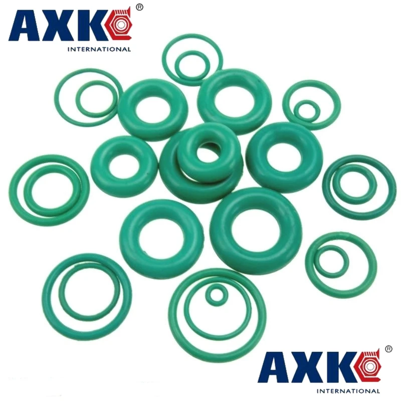 

Green Viton FKM Fluorine Rubber O Ring O-Ring Oil Sealing Gasket AXK 3.1mm OD 10-115mm