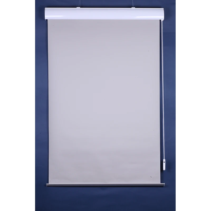 

Flax blackout waterproof manual roller blind, inflaming retarding roller blind#08,size customized