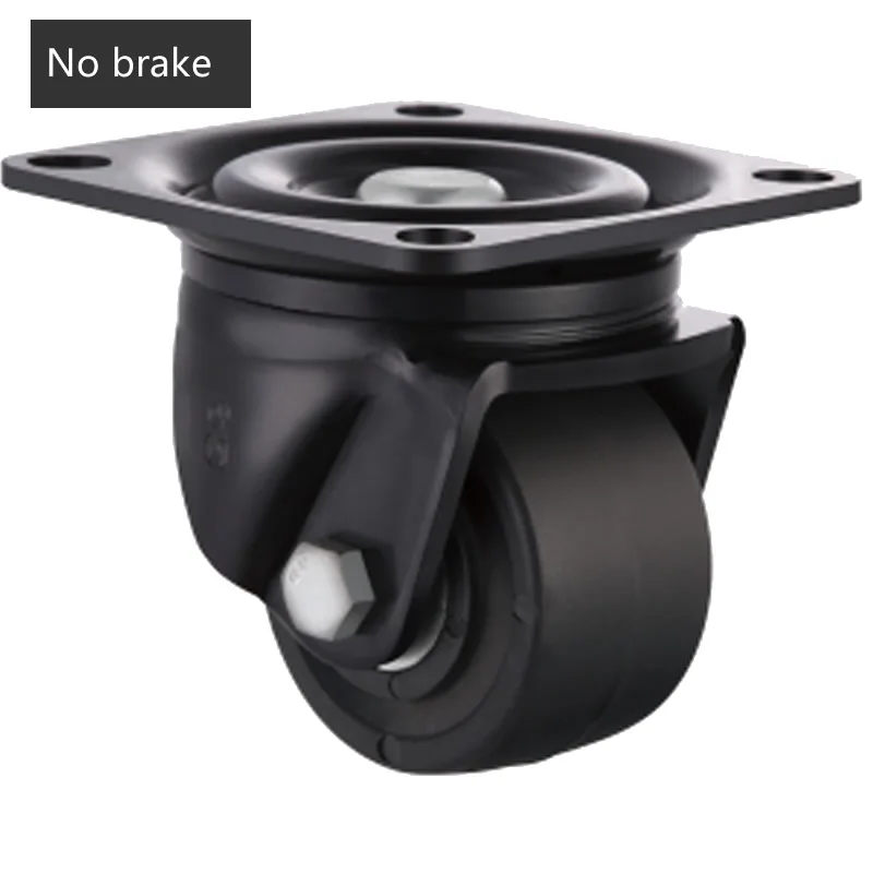 Kaufen Last lager 600 KG, 3 zoll Niedrigen Rollen räder, mit bremse, FÜR schwere karren, maschine werkzeuge, große equipm, HOME Industrielle Hardware