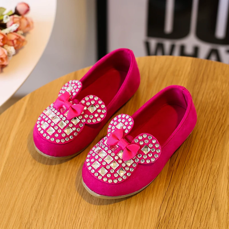 

Candy Color Kids Shoes Girls Princess Shoes Fashion Designer Children Single Shoes Summer Bowknot Girls Sandals Size 21-30