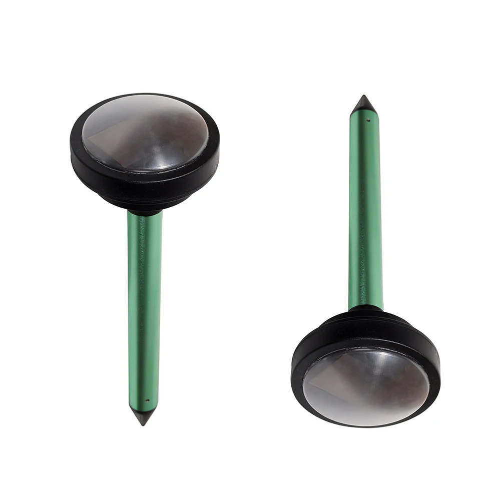 

2Pcs Ultrasonic Cat Repeller Pest Repeller Dog Snake Deterrent Chaser Repellent Solar Powered Home Garden Pest Animal Repeller
