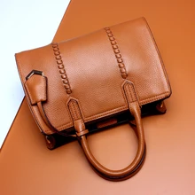 Сумка из натуральной кожи женские сумки-шопперы для женщин кожаная женская сумка-мессенджер сумка высокого качества и большой емкости