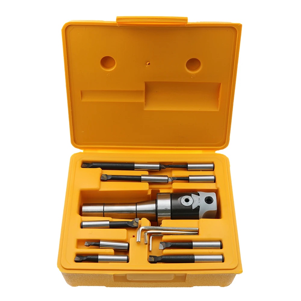 A Set Of Milling Machine Accessories For Boring tool R8 Boring Machine