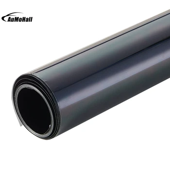 

50* 300cm Black Window Tint Film Glass 25% Roll 1 PLY Auto House Commercial UV+Insulation Car Tint Film for Side Window