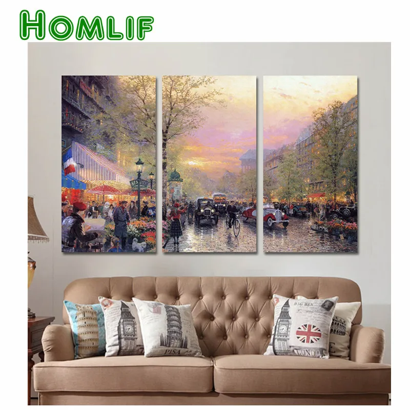 

3 pcs/set,5D DIY Diamond Painting Cross Stitch Winter Landscape car Painting,Home Decor Embroidery,Full Diamond Mosaic stickers