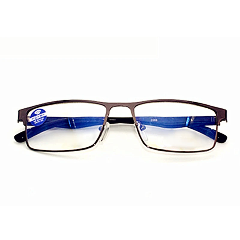 Gafas SWOKENCE Diopter-1,0 a-6,0, gafas de miopía terminadas para hombres y mujeres, gafas de marco de aleación de moda para productos finales de miopía f174