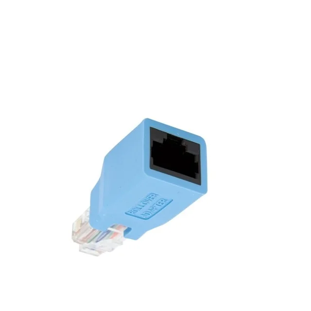 1 шт. RJ45 CAT5 CAT5E сетевой Ethernet разъем штекер гнездо кабель кросс адаптер новый|connector