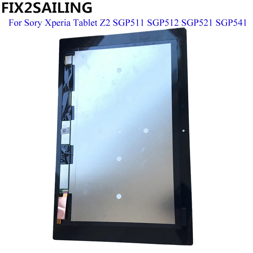 

10.1 For Sory Xperia Tablet Z2 SGP511 SGP512 SGP521 SGP541 LCD Display Touch Screen Digitizer Sensors Assembly Replacement