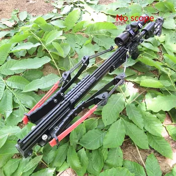 

Neptune 15 Slingshot Rifle Metal Hunting Catapult Continuous Shooting 40-rounds Ammo and Arrow