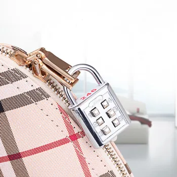 

Modern mini alloy number combination lock padlock Backpack Luggage Bag Zipper Bag Cabinet suitcase locks