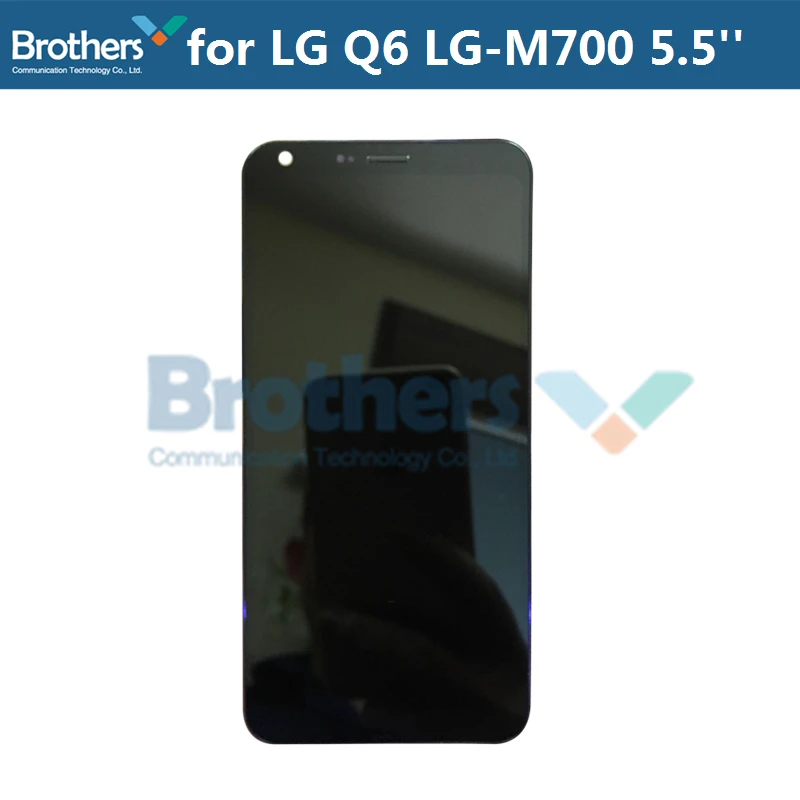 LCD Screen for LG Q6 LG-M700 LCD Display for LG Q6 LG-M700 M700 M700A LCD Assembly Touch Screen Digitizer 5.5'' Black Tested Top (4)