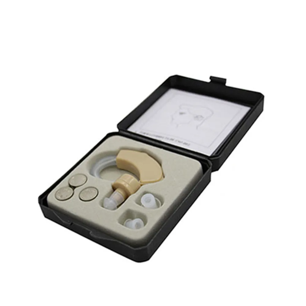 Цифровой слуховой аппарат мини за ухом высокий-низкий тон и удобные слуховые аппараты лучший Звук усилитель голоса