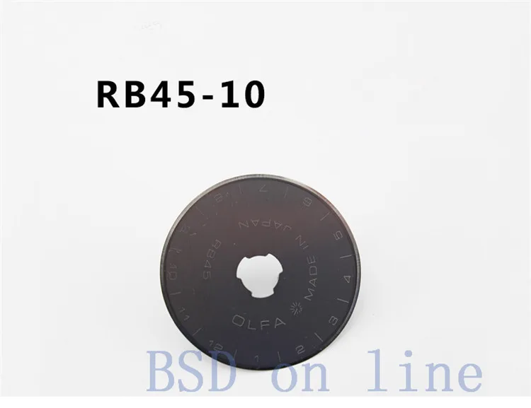 Best цена для Olfa круговой лезвия 45 мм 10 шт. rb45-10 10 шт. из Японии Подлинная