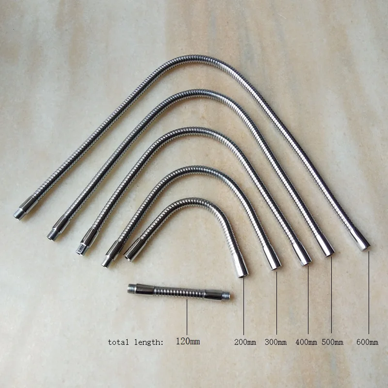 4 шт./лот m10 резьбовой мягкий светильник, металлический гибкий трубопровод, металлический шланг, змеиная трубка для зажима, светильник для использования