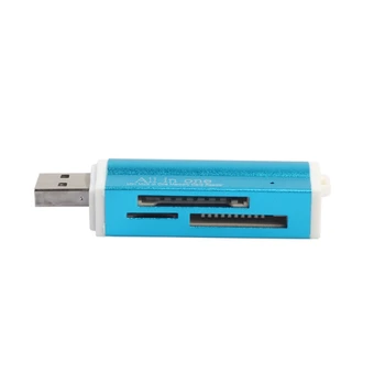 

All in 1 USB 2.0 Multi Memory Card Reader For TF Micro SD MMC SDHC M2 Memory Stick MS Duo RS-MMC