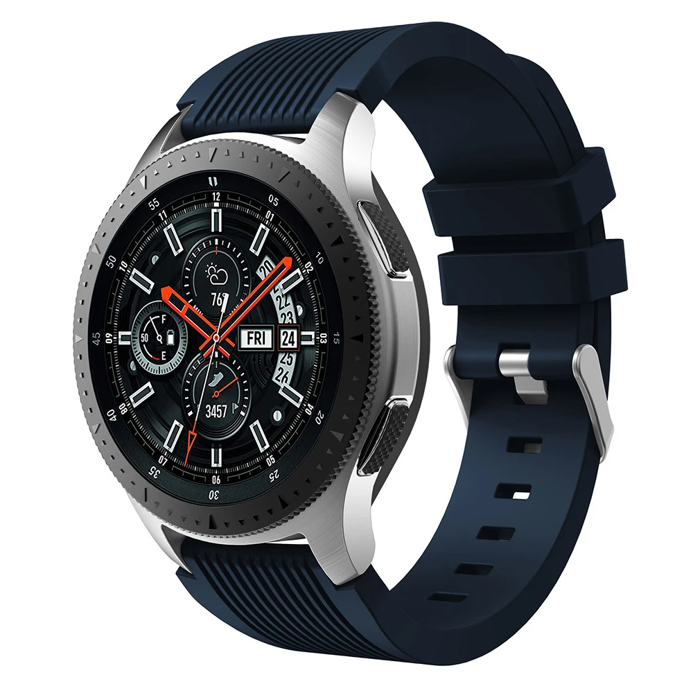 Силиконовый спортивный ремешок для часов gear S3 Classic/Frontier 22 мм ремешок для samsung Galaxy Watch 46 мм сменный Ремешок Браслет