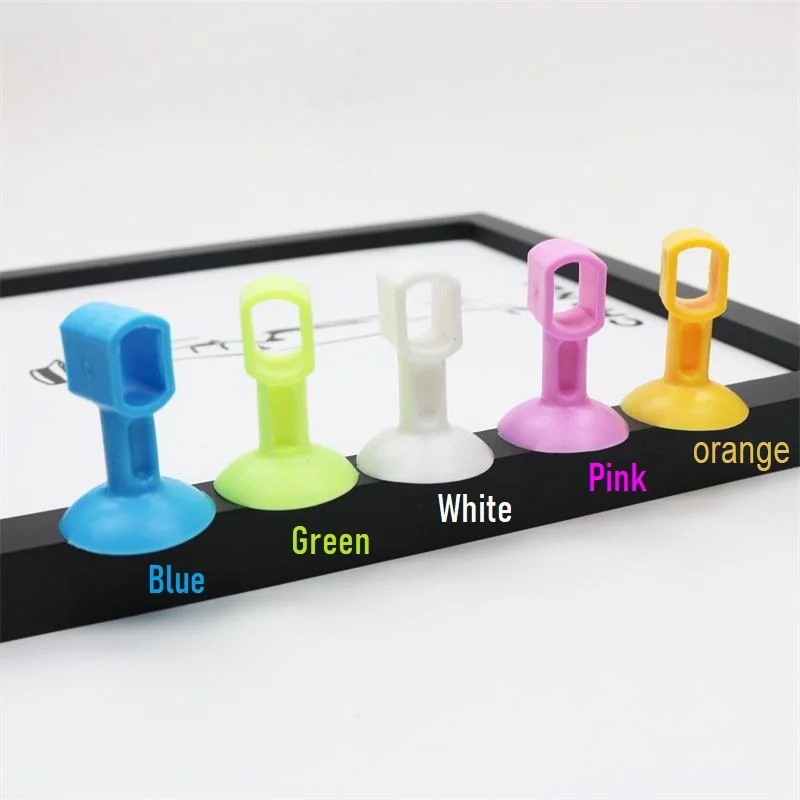 

Perforation Free Silicone Door Stoppers Anti-Collision Door Handle Doorknob Bumper SKD88