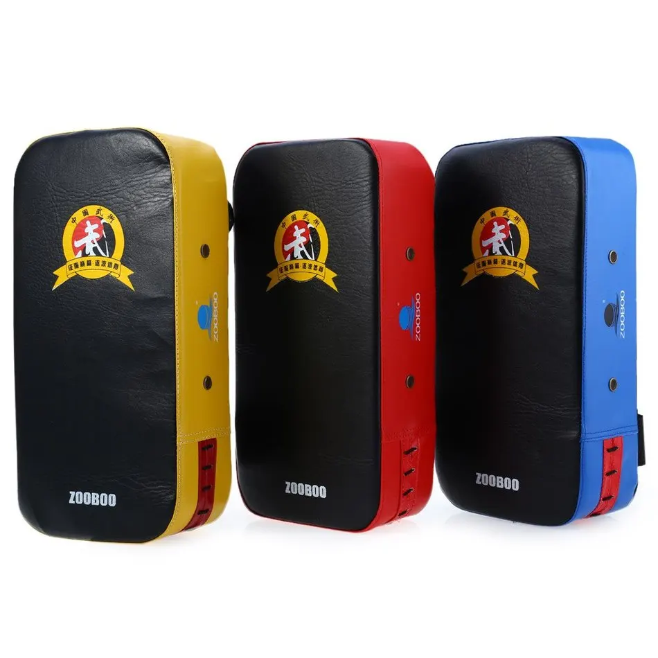 2016 Zooboo 1PCS Boxing Pad Punching Sandbag Bag Square Foot Target Mitt Karate MMA Sparring