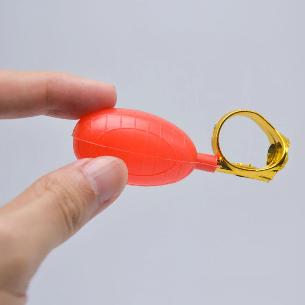 Воды распылительное кольцо шутки кольцо трюковое кольцо игрушки Многоцветный шутки Вечерние развлечения реалистичная модель спасательного круга Декор Игрушка Игрушки