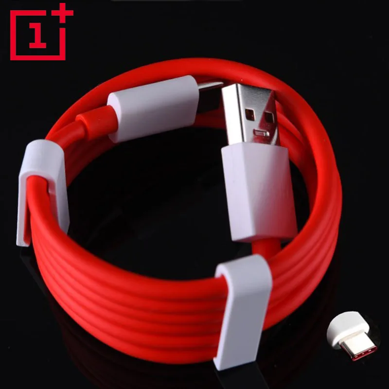 

Oneplus 6 Dash Charger cable Type C Cable 100% Original ONEPLUS 6 3 3T 5 5T DASH Cable 100cm 4A Fast charge USB Power Data Cable
