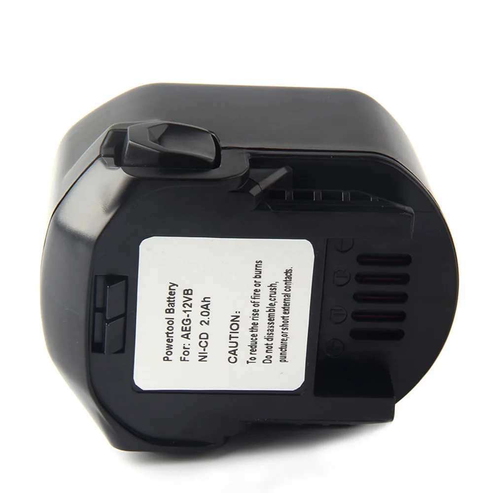 2x Batterie pour AEG 12v 2000mah pour b1214g b1215r b1220r BS 12 G