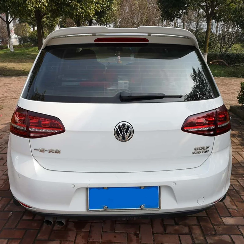 2013 для Volkswagen Golf 7 MK7 спойлер заднего окна спойлер на крыше Гольф задний спойлер грунтовкой