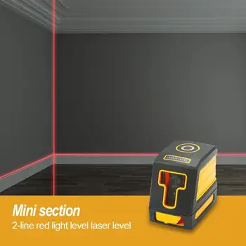 

Mini Laser Level 2 Red/Green Cross Line IP54 Lazer Nivel Diagnostic Tools Leveling Instrument Self Leveling Laser Level