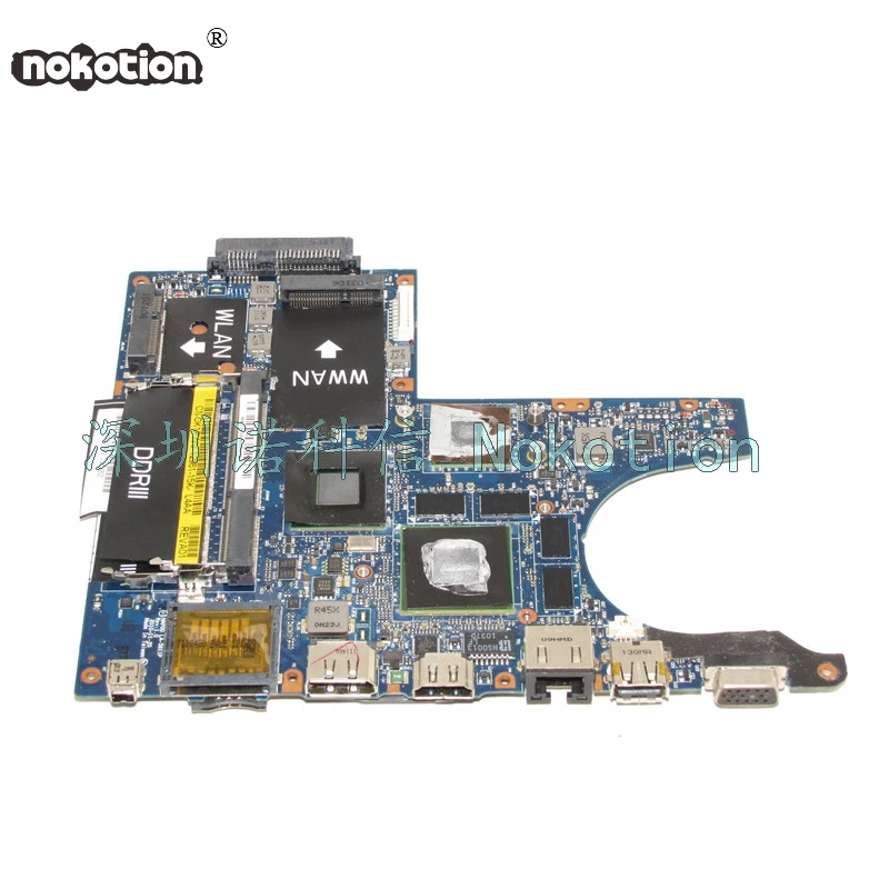 NOKOTION CN-0K1PWV 0K1PWV K1PWV для Alienware M11X Материнская плата ноутбука NAP00 LA-5811P SU7300 CPU GT335M DDR3 |