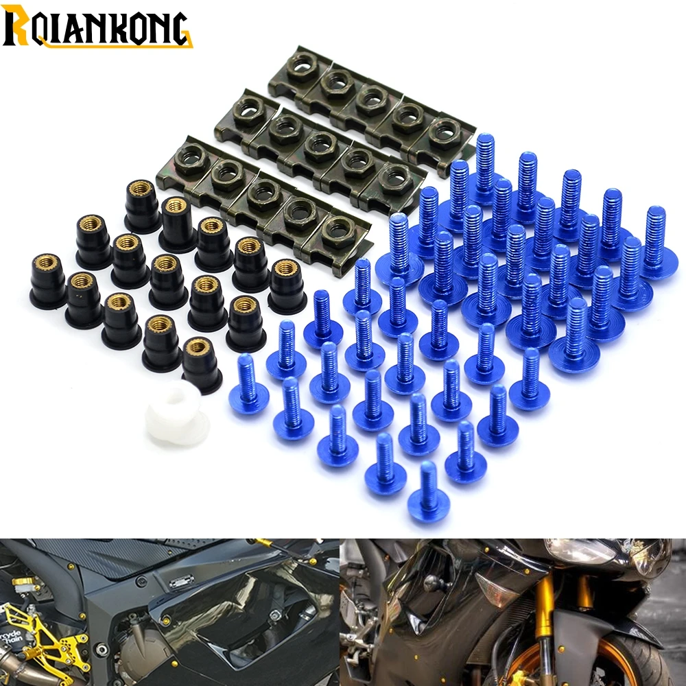 

40 PIECES Motorcycle accessories fairing screw bolt windscreen screw For Aprilia CAPANORD 1200 Rally ETV1000 MANA FALCO SL1000