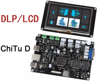 Günstige Freies Schiff DLP/LCD Mainboard Photocuring 3D Drucker Motherboard Offline Touch-screen Control Panel Für ChiTuD Diy Control Bord