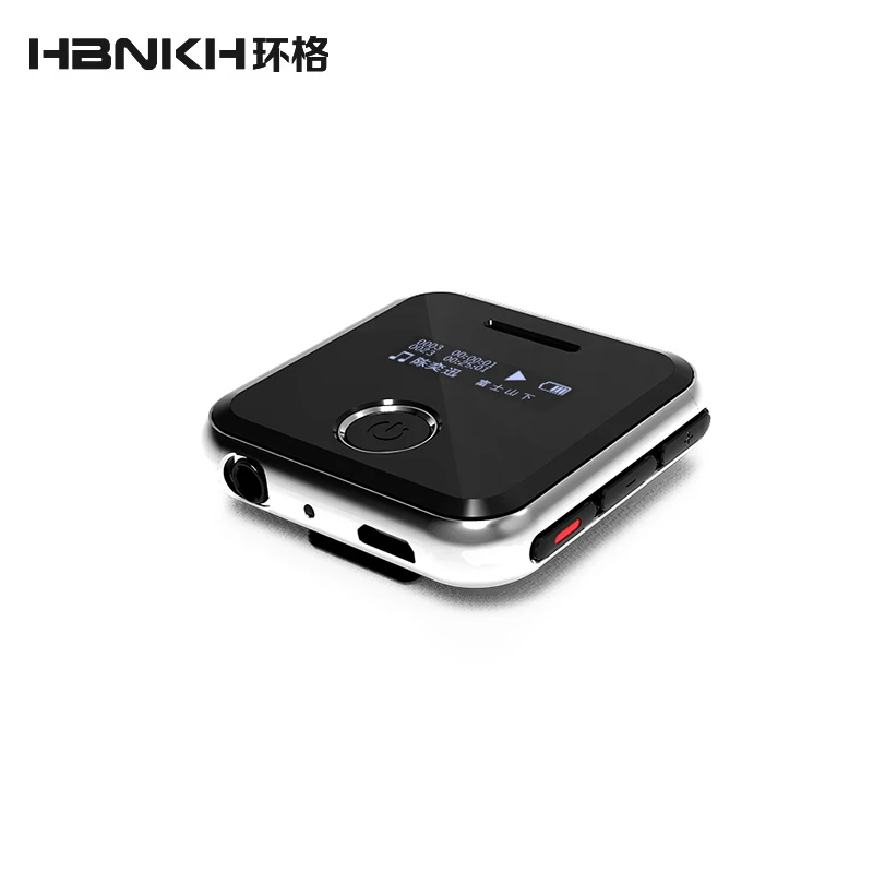 Hbnkh мини mp3 плеер HIFI loseless музыкальных плееров голос Регистраторы Sport Band Дизайн MP3 50
