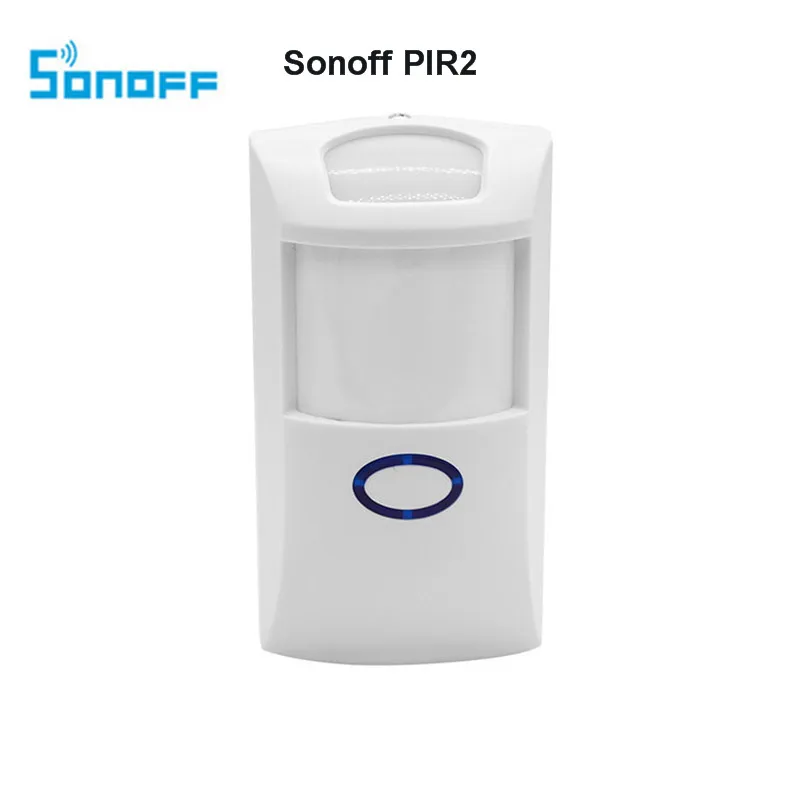 SONOFF 433 МГц РЧ мост Wifi датчик движения двери окна DW1 беспроводной детектор PIR2 433 сигнализация дистанционный умный дом система безопасности - Комплект: Sonoff PIR2