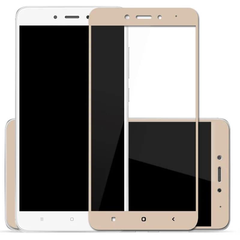 

MAKAVO Full Cover Tempered Glass Screen Protector For Xiaomi Redmi Note 4 Pro Prime Armor Film For Redmi 4 Pro / Redmi4
