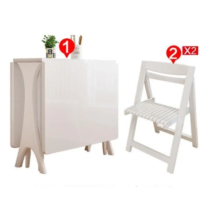 Tafel Set Escrivaninha Meja Makan Ouro Tavolo Pieghevole Tablo Redonda Retro Desk Plegable Mesa De Jantar Folding Dining Table