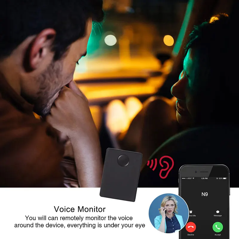 N9 Мини голосовой мониторинг прослушивание 2g/GSM 2 микрофонная система голосовое