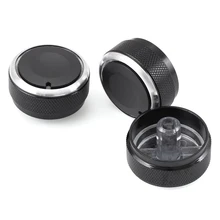 Автомобиль-Стайлинг, автомобиль A/C алюминий+ ABS контроль тепла Кондиционер Ручка переключатель подходит для Mazda 3 M3 2004-2009