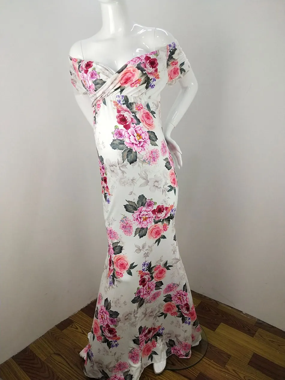 Women Floral Photography Dress (15)