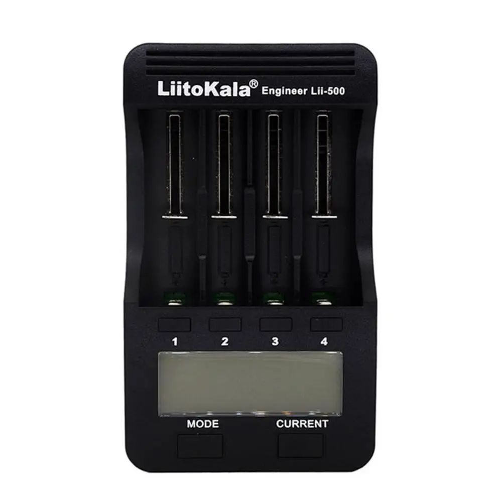 Зарядное устройство Liitokala с ЖК дисплеем 18650 зарядное 26650 21700 14500 10440 4 слота NiMH li ion