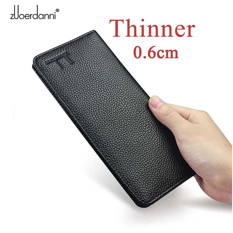 Soft Slam Wallet mens long purses ultra thin wallets genuine leather card holder multi function