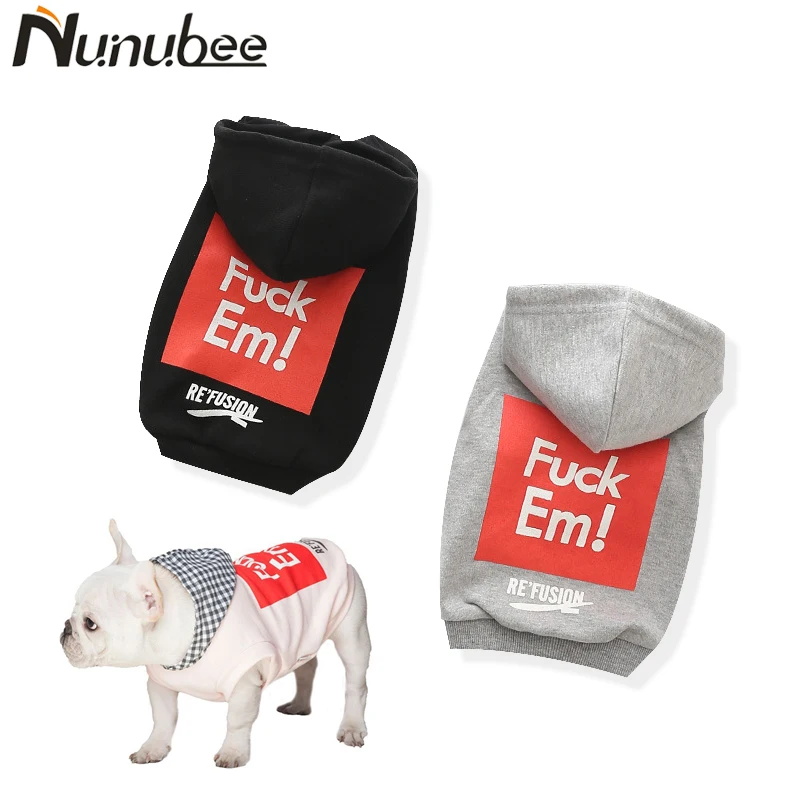 Nunubee Fashion Small Pet Dog Cat Puppy Cotton font b Sweater b font font b Hoodie