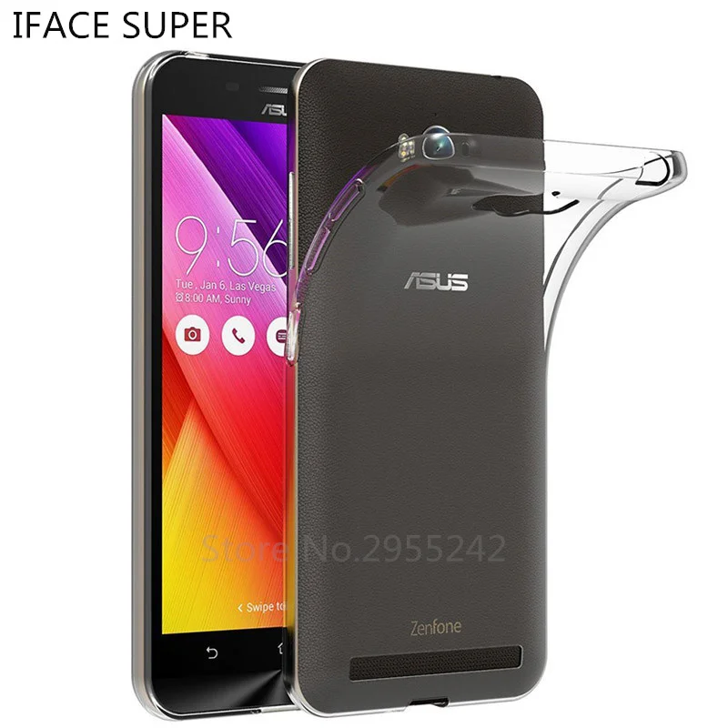 

Soft Silicone Transparent TPU Bag Back Cover Phone Case For Asus Zenfone Max ZC550KL ZC ZC550 550 550KL ASUS Z010D Z010DA 5.5"