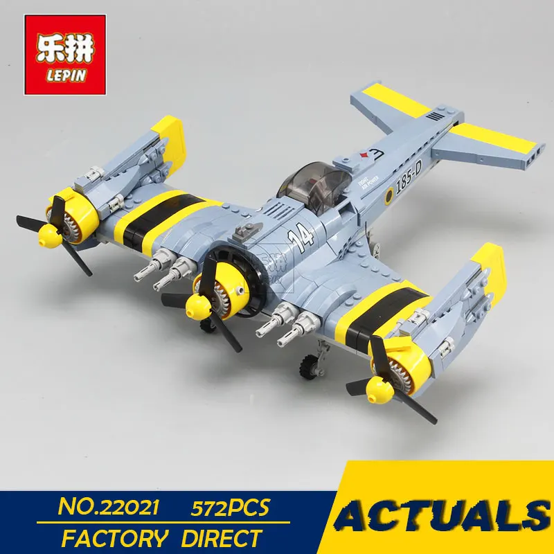 

LEPIN 22021 572Pcs Technic The Beautiful Science Fiction Fighting Aircraft Building Blocks Set Space Fighter Toys for children