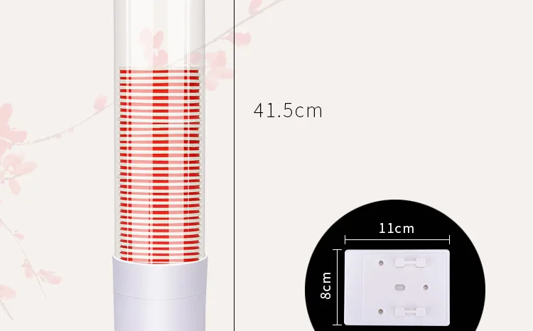 Пыленепроницаемая Одноразовая чашка диспенсер пластиковая стойка для хранения держатель бумажного стакана